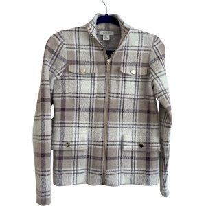 Rachel Zoe plaid Shacket Jacket XS